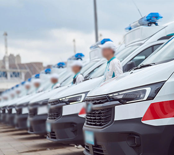 大英县服务车队展示